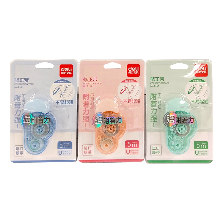 Corrector en cinta Deli Nube Blister Art.8154